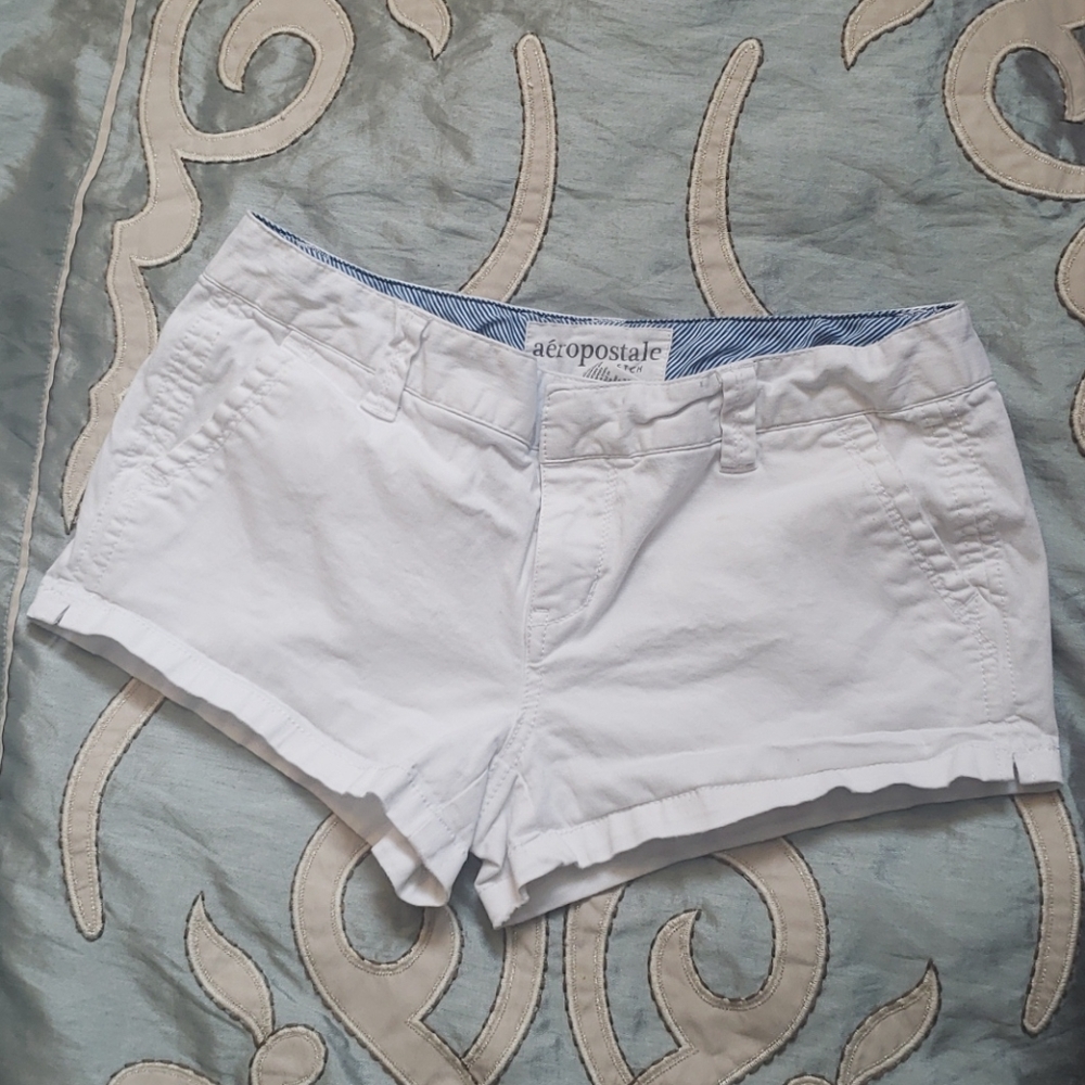 White Shorts